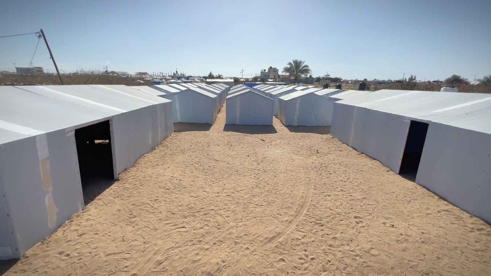 çadır kenti inşa projesi